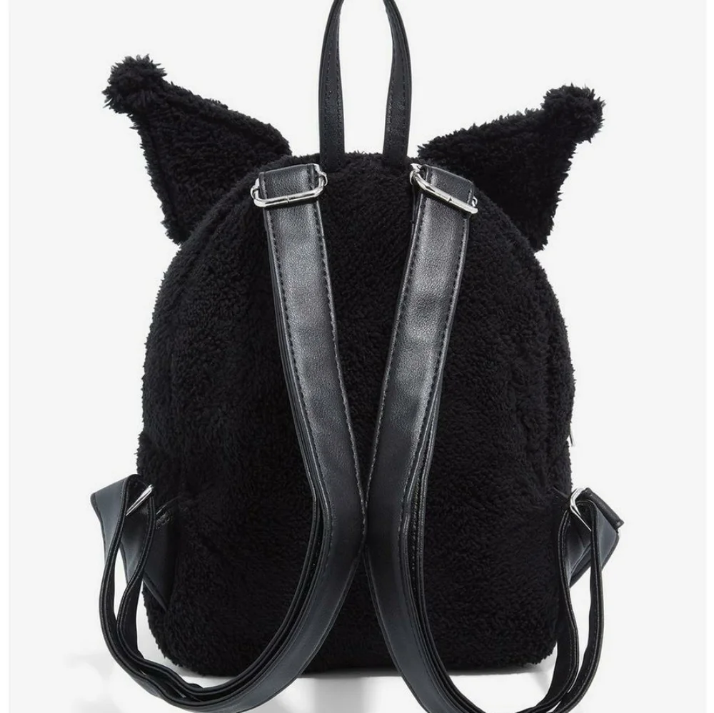 Loungefly Sanrio Kuromi faux fur mini backpack Anime